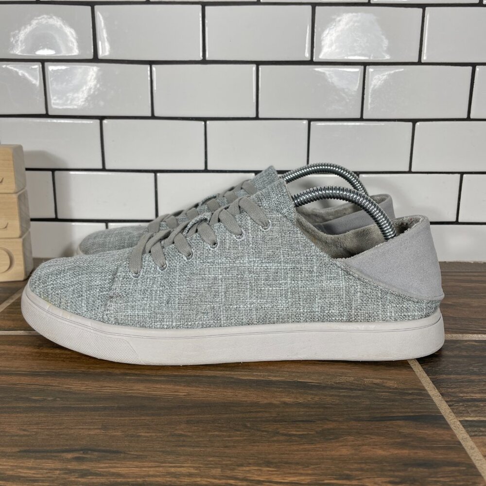 BareTraps Liam Shoes Mens Size 8.5 Gray Drop In Heel Casual Low Top Sneakers